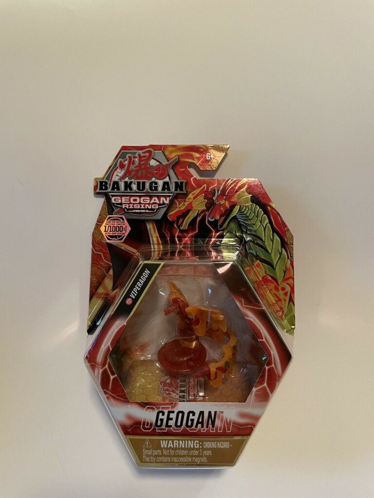 Bakugan Geogan Rising Limited Edition Ultra Rare Geogan 1/1000 Stardox New  LOOK